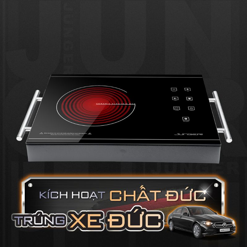 Bếp hồng ngoại đơn Junger ASC-86 Bep hong ngoai don Junger ASC 86