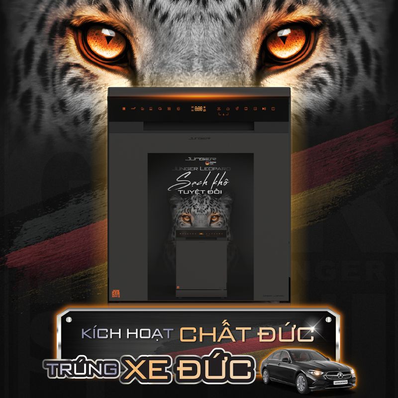 Máy rửa bát Junger Leopard DWJ-183-VGfix May rua bat Junger Leopard DWJ 183