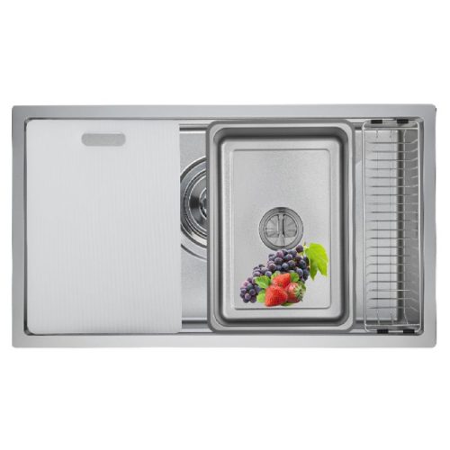 Chậu rửa bát GrandX GX8648DS SMOOTH