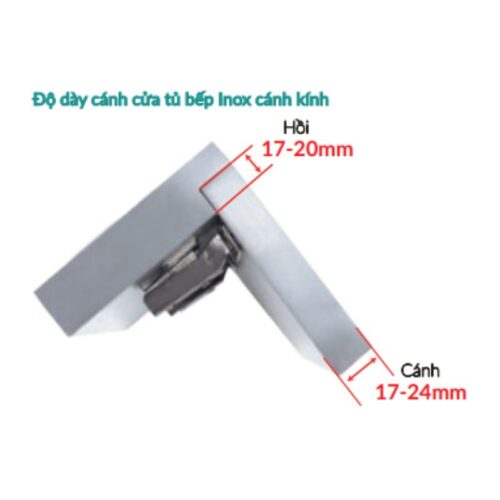 Bản lề GrandX Capella Inox SUS 304 XC.S304A2 3 hinh anh ban le grandx capella inox sus 304 xc s304a2