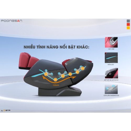 Ghế massage Poongsan MCP-501 4 hinh anh ghe massage poongsan mcp 501