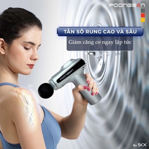 Máy massage cầm tay Poongsan G10 3 hinh anh may massage cam tay poongsan g10