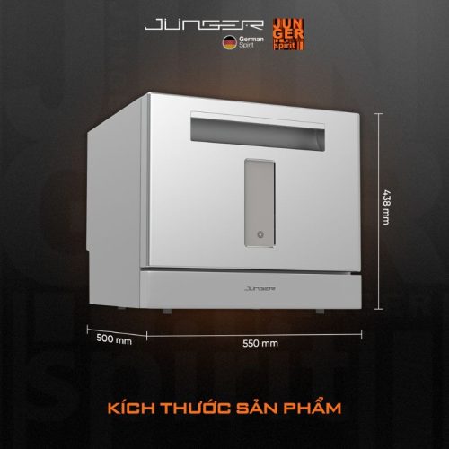 Máy rửa bát mini Junger DWJ-101 5 kich thuoc may rua bat mini junger dwj 101
