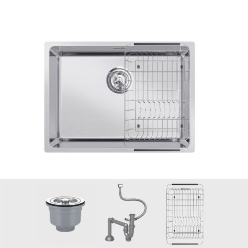 Chậu rửa bát Konox Neron 590U 3 phu kien chau rua bat konox neron 590u