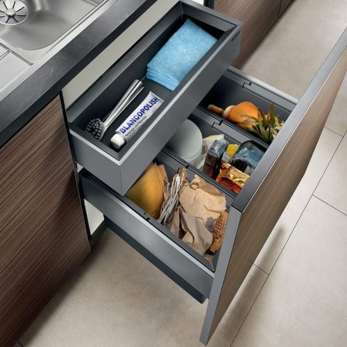 Thùng rác âm tủ Blanco Select 60/4 Organ 4 ngăn 520783 3 anh thung rac am tu blanco select 604 organ 4 ngan 520783