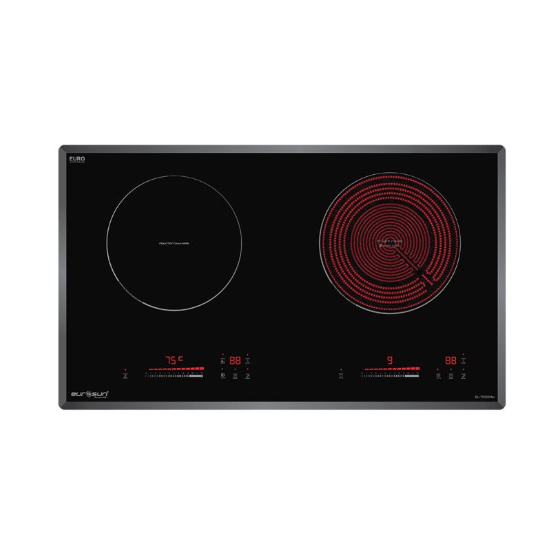Bếp từ kết hợp hồng ngoại đôi Eurosun EU-TE509Max Bếp từ kết hợp hồng ngoại đôi Eurosun EU-TE509Max