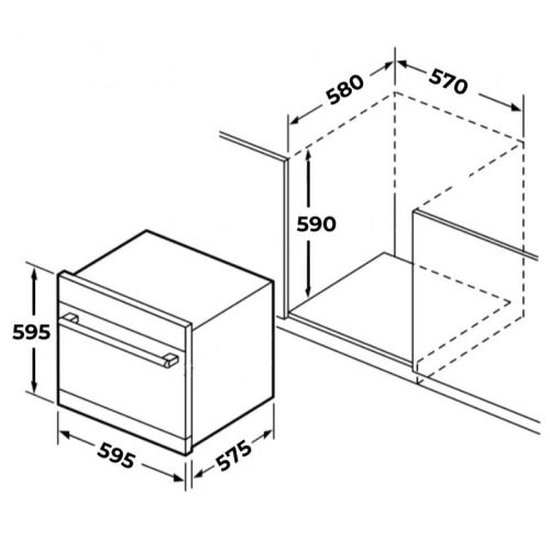Lò nướng GrandX GX75V9 2 kich thuoc lo nuong grandx gx75v9