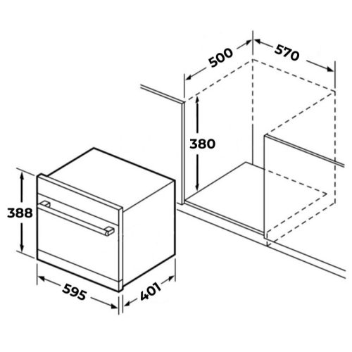 Lò vi sóng kết hợp nướng GrandX GX30MW5 2 kich thuoc lo vi song ket hop nuong grandx gx30mw5