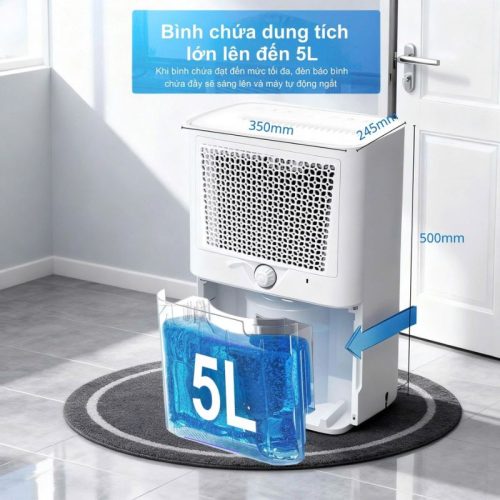 Máy hút ẩm Steiger STG-825DW 2 kich thuoc may hut am steiger stg 825dw