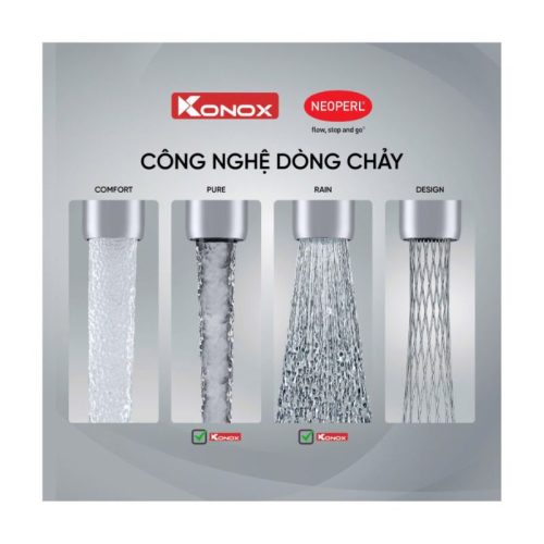 Vòi rửa bát dây rút Lasi Chrome 6 cong nghe voi rua bat day rut lasi chrome