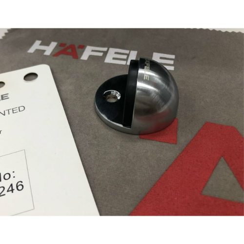 Chặn cửa bán nguyệt gắn sàn Hafele 489.70.246 6 hinh anh chan cua ban nguyet gan san hafele 489 70 246