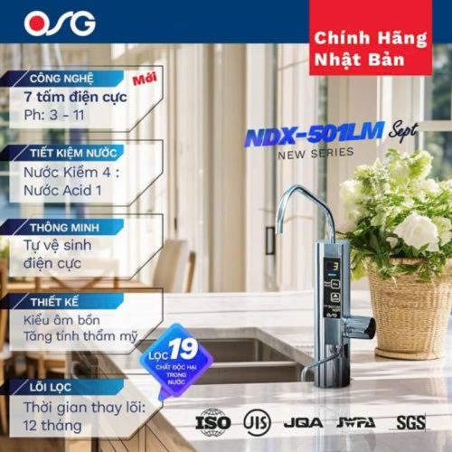 Máy lọc nước điện giải ion kiềm OSG NDX-501LM Sept 3 hinh anh may loc nuoc osg ndx 501lm sept