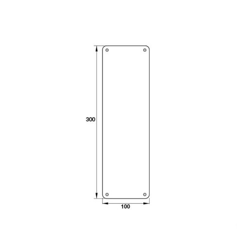 Bảng Đẩy Cửa Push Màu Đen Hafele 987.11.303 3 kich thuoc bang day cua push mau den hafele 987.11.303