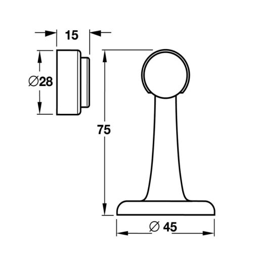 Chặn Cửa Nam Châm Hafele 489.70.257 5 kich thuoc chan cua nam cham hafele 489.70.257