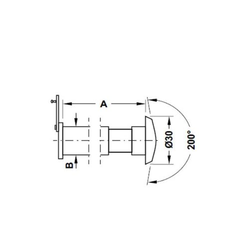 Mắt thần Hafele 959.00.094 3 size mat than hafele 959 00 094