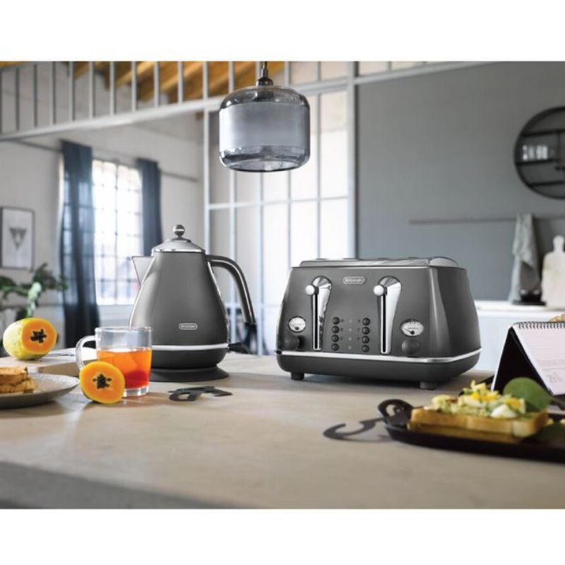 Ảnh ấm đun nước Delonghi KBOT2001.GY Ảnh ấm đun nước Delonghi KBOT2001.GY