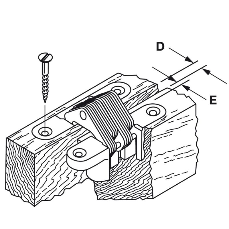 Ảnh Bản Lề Âm Cho Cửa Gỗ Dày Hafele 341.07.554 Ảnh Bản Lề Âm Cho Cửa Gỗ Dày Hafele 341.07.554