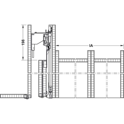 Cửa trượt xoay Hafele 408.45.013 4 Ảnh cửa trượt xoay Hafele 408.45.013