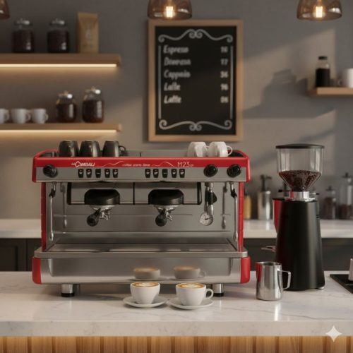 Máy pha cà phê Cimbali M23UP DT2 Red 5 Ảnh máy pha cà phê Cimbali M23UP DT2 Red