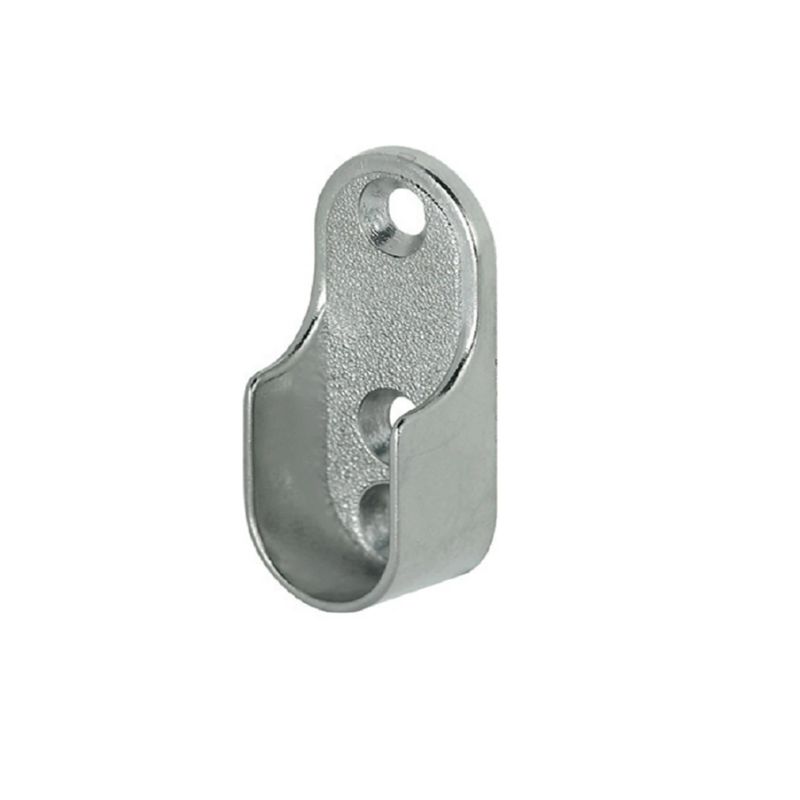 Bas đỡ thanh nhôm móc áo Hafele 803.33.757 Bas đỡ thanh nhôm móc áo Hafele 803.33.757