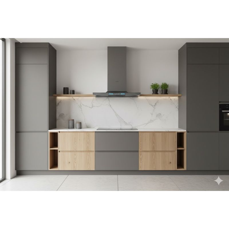 Hình ảnh Máy hút mùi GrandX GX H70T81SG Hình ảnh Máy hút mùi GrandX GX H70T81SG