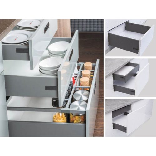 Hình ảnh Ray hộp Alto-S thanh vuông Hafele 552.55.723