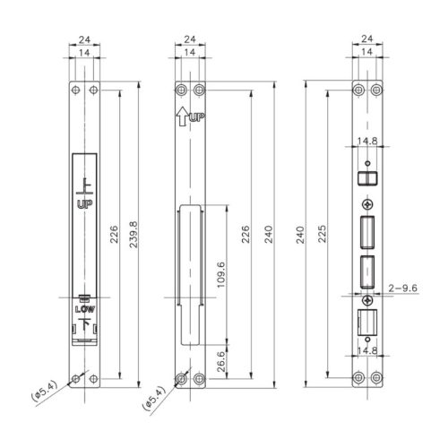 Khoan khoá điện tử Hafele 912.21.046