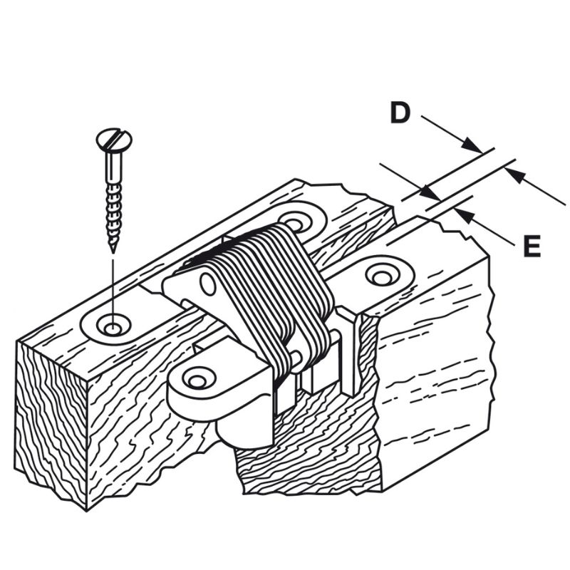 Kích thước Bản Lề Âm Cho Cửa Gỗ Dày Hafele 341.07.536 Kích thước Bản Lề Âm Cho Cửa Gỗ Dày Hafele 341.07.536
