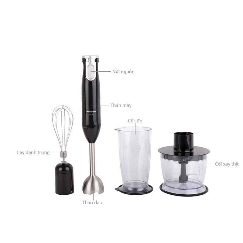 Kích thước Máy xay cầm tay Panasonic PASO-MX-SS1BRA Kích thước Máy xay cầm tay Panasonic PASO-MX-SS1BRA