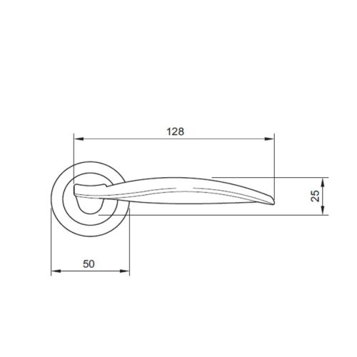 Tay nắm Hafele 901.98.816 4 Kích thước Tay nắm Hafele 901.98.816