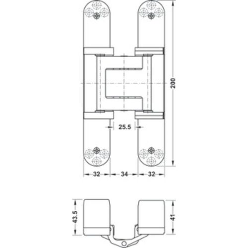 Bản lề âm TE540 3D A8 SSS Hafele 924.17.325 3 Kích thước bản lề âm TE540 3D A8 SSS Hafele 924.17.325