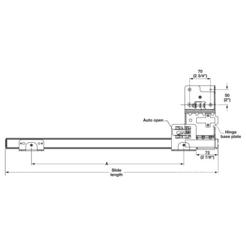 Phụ kiện cửa trượt Hafele 489.40.024 5 Lắp đặt phụ kiện cửa trượt Hafele 489.40.024