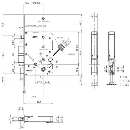 Lắp đặt khóa điện tử Hafele 912.21.048