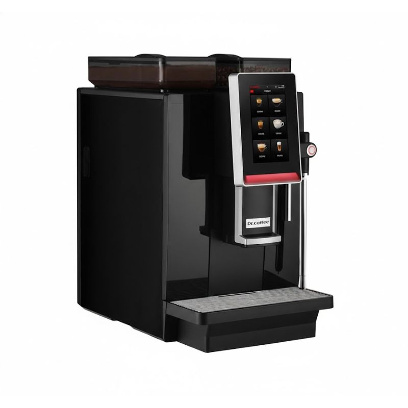 Mặt bên máy pha cà phê Dr.Coffee Minibar S2-B Mặt bên máy pha cà phê Dr.Coffee Minibar S2-B