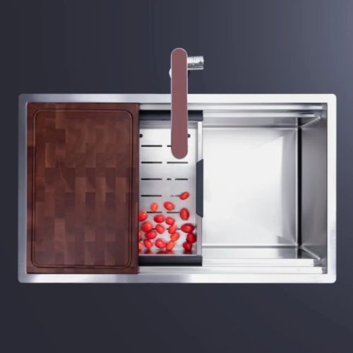 Ảnh chậu rửa bát Nobinox TITANIUM NA875U