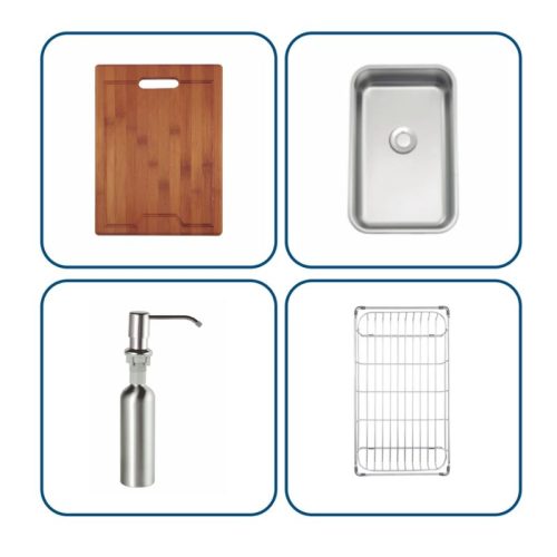 Khay chậu rửa bát Nobinox LIKEN NL724D