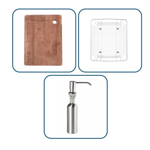 Khay chậu rửa bát Nobinox LIKEN NL786