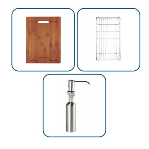 Khay chậu rửa bát Nobinox LIKEN NL792D