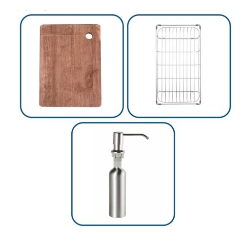 Khay chậu rửa bát Nobinox LUMIA NJ522