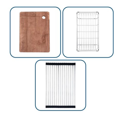 Khay chậu rửa bát Nobinox LUMIA NJ524