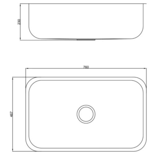 Kích thước chậu rửa bát Nobinox PURA NT622Uv