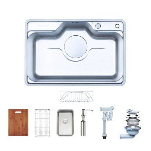 Phụ kiện chậu rửa bát Nobinox LIKEN NL725D