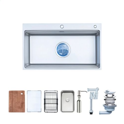 Phụ kiện chậu rửa bát Nobinox LIRA NJ564D