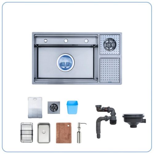 Phụ kiện chậu rửa bát Nobinox LUMIA NJ510B