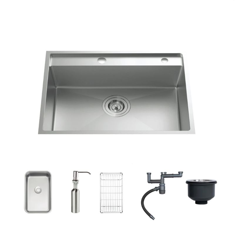 Phụ kiện chậu rửa bát Nobinox LUMIA NJ557 Phụ kiện chậu rửa bát Nobinox LUMIA NJ557