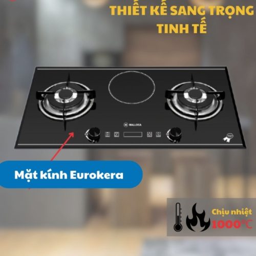anh bep gas ket hop dien malloca eg201i