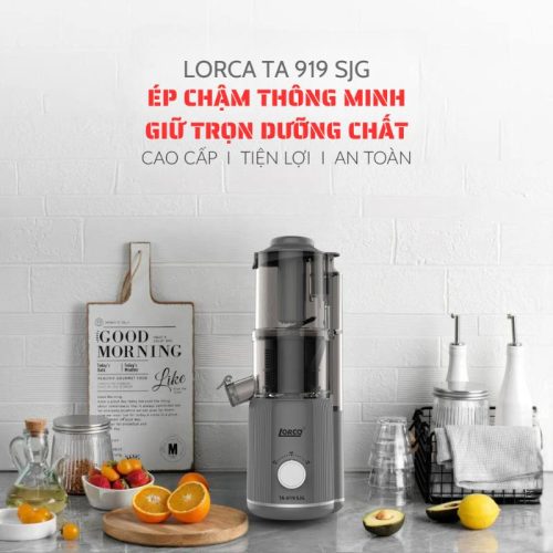 Máy ép chậm LORCA TA 919SJG 3 anh may ep cham lorca ta 919sjg