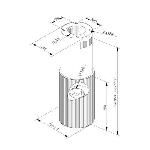 kich thuoc may hut mui malloca monogold k382g