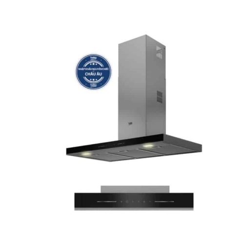 Máy hút mùi áp tường Beko BHCB 96641 BBHS - 90