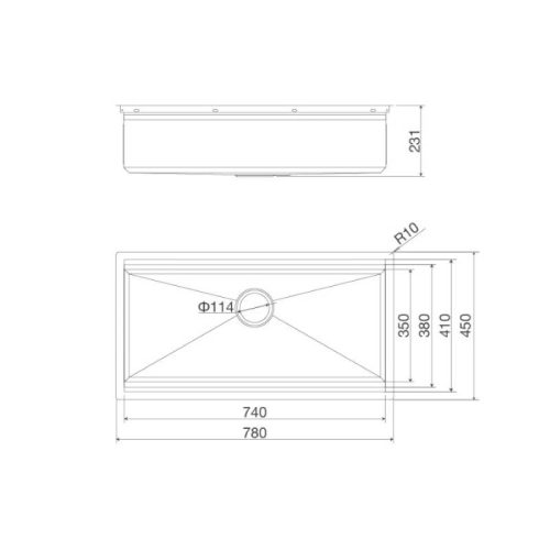 thong so chau rua chen malloca slide ms781